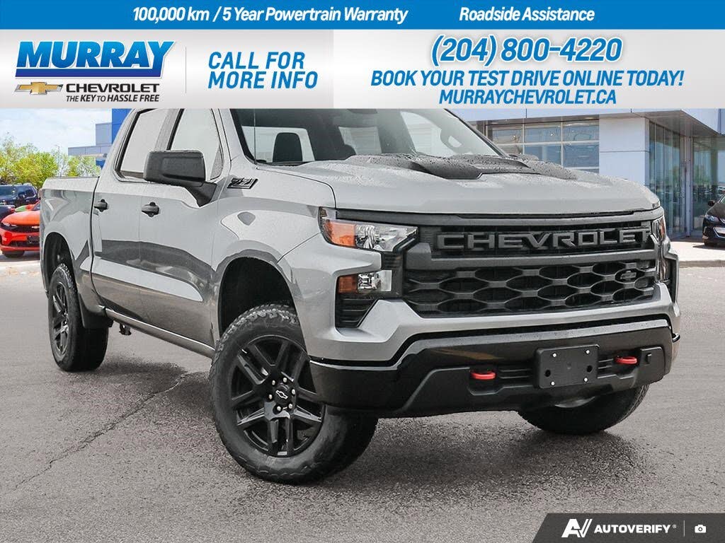 2026 Chevrolet Silverado 1500 Custom Trail Boss Crew Cab 4WD