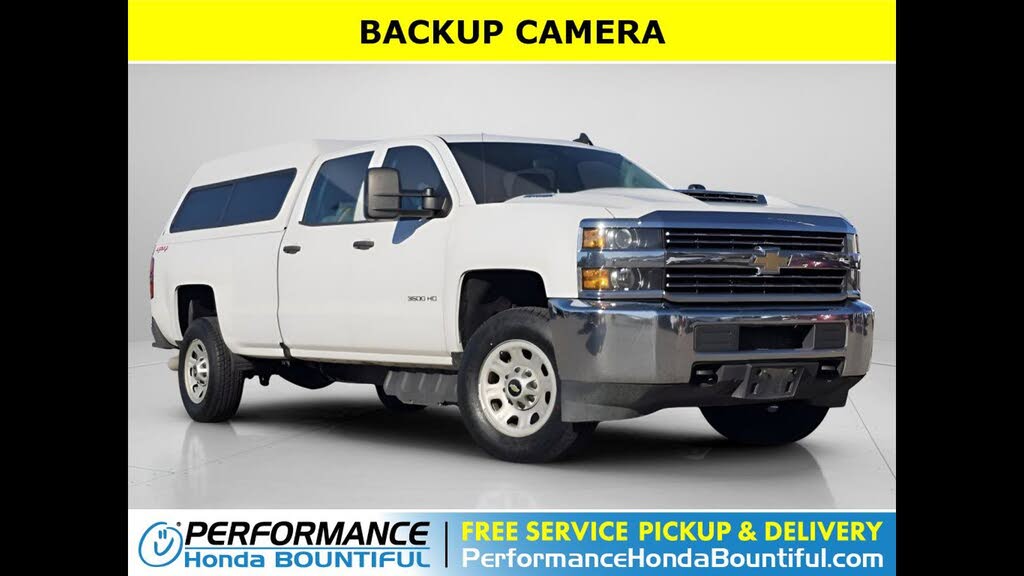 2018 Chevrolet Silverado 3500HD Work Truck Crew Cab 4WD