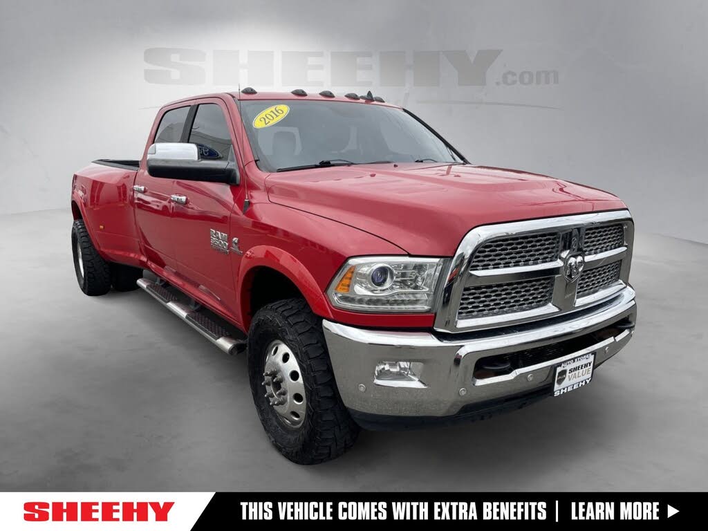 2016 RAM 3500 Laramie Crew Cab LB DRW 4WD