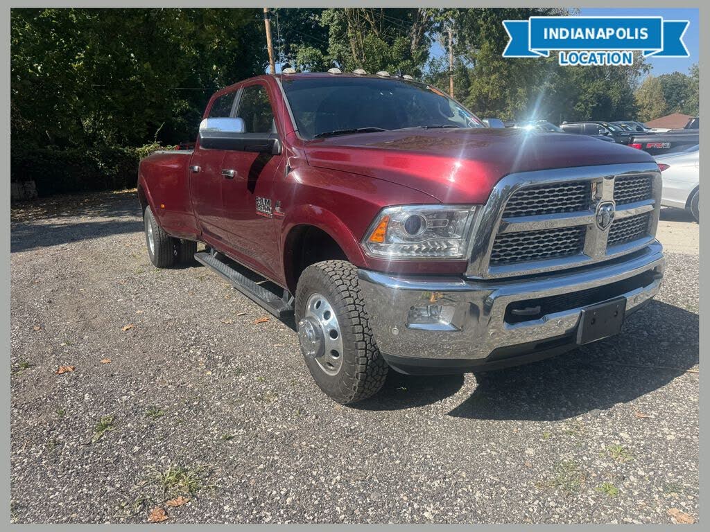 2018 RAM 3500 Laramie Crew Cab LB DRW 4WD