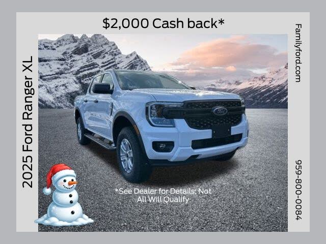 2025 Ford Ranger XL SuperCrew 4WD