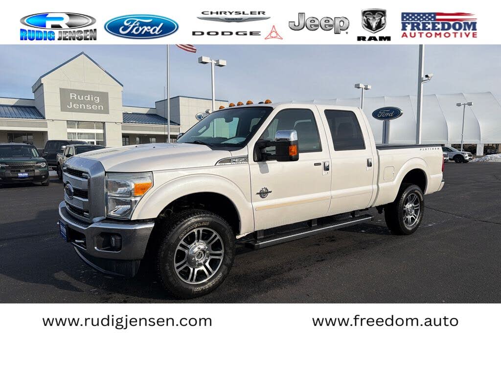 2016 Ford F-350 Super Duty Platinum Crew Cab 4WD