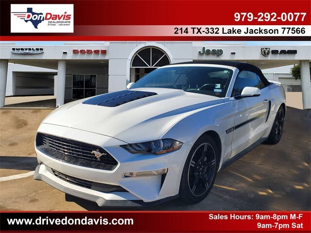 2020 Ford Mustang GT Premium Convertible RWD