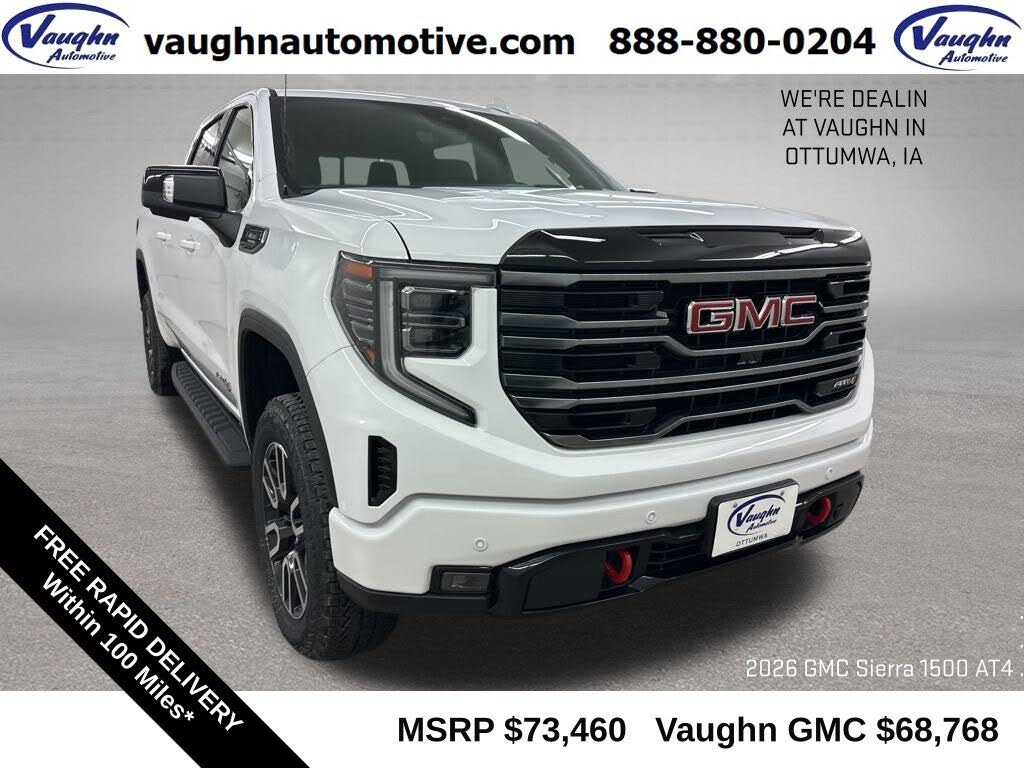 2026 GMC Sierra 1500 AT4 Crew Cab 4WD
