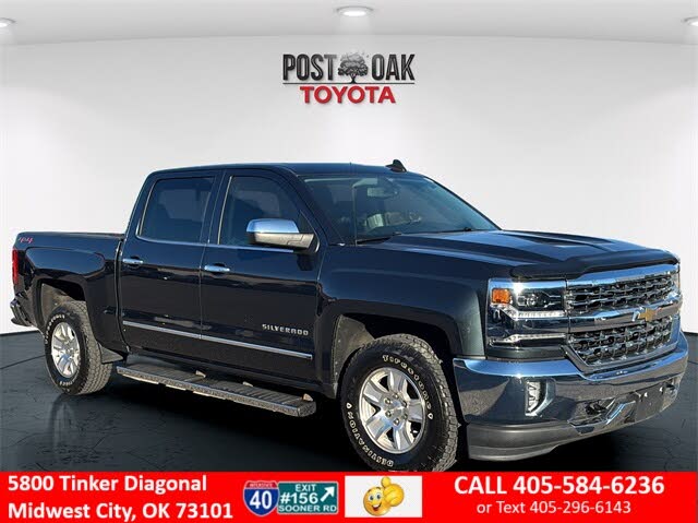 2018 Chevrolet Silverado 1500 LTZ Crew Cab 4WD