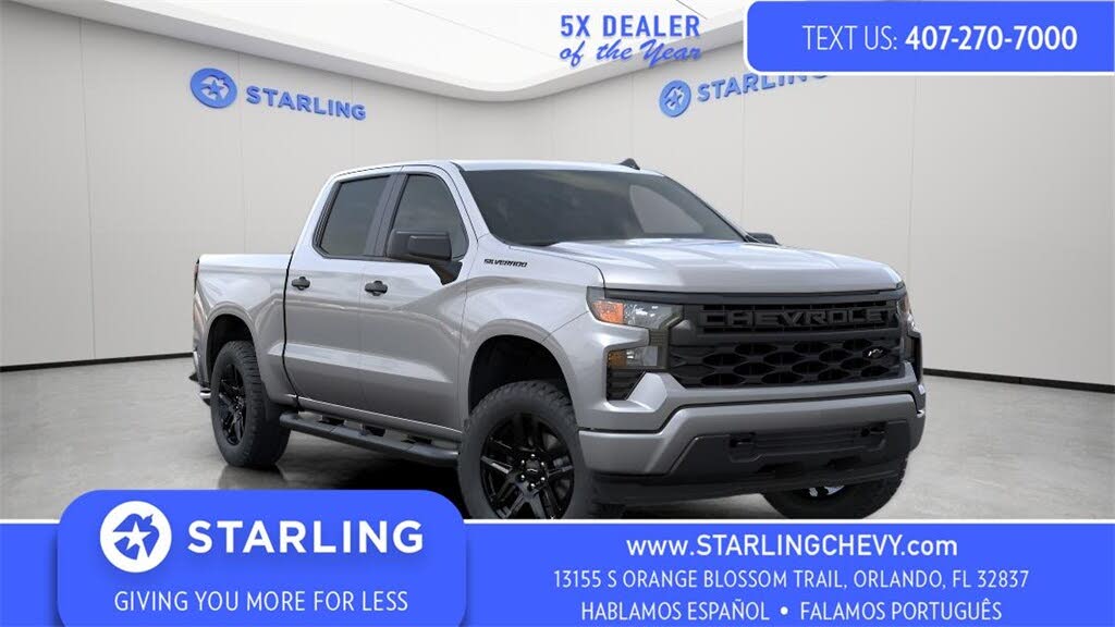 2026 Chevrolet Silverado 1500 Custom Crew Cab RWD