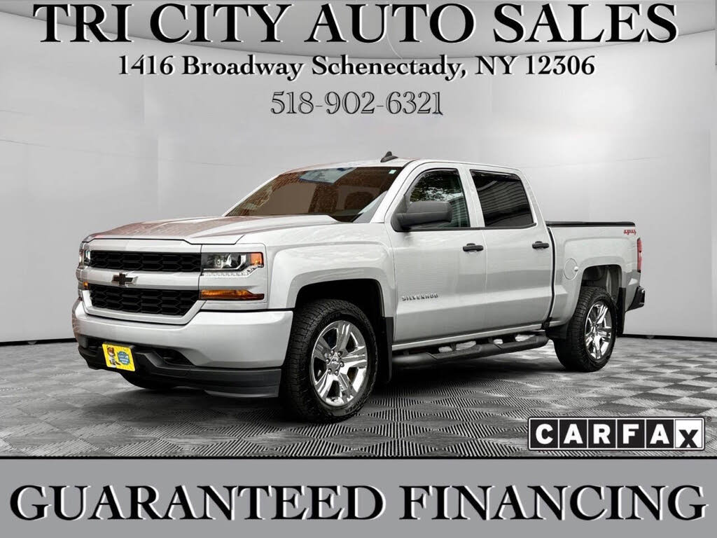 2018 Chevrolet Silverado 1500 Custom Crew Cab 4WD