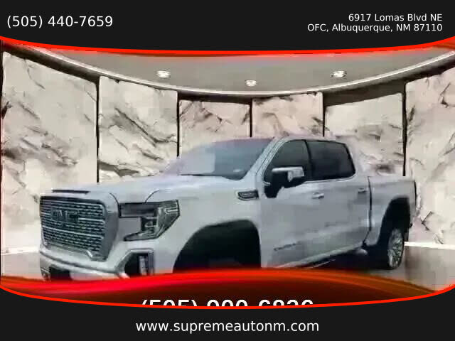 2019 GMC Sierra 1500 Denali Crew Cab 4WD