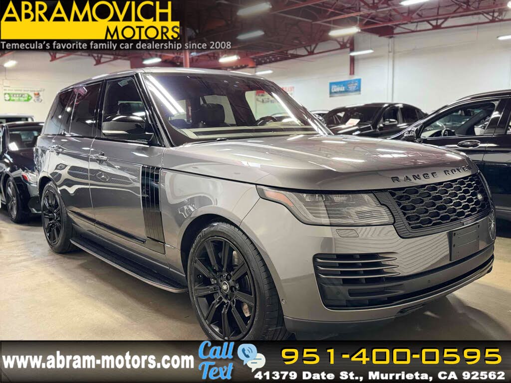 2019 Land Rover Range Rover V6 HSE 4WD