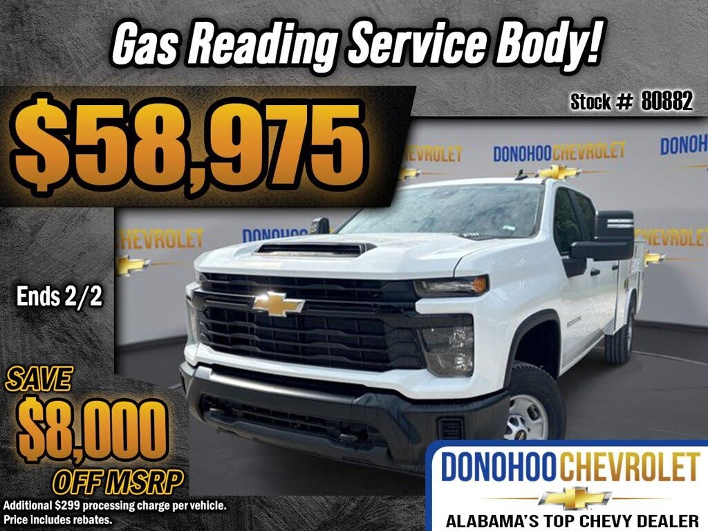 2024 Chevrolet Silverado 2500HD Work Truck Crew Cab 4WD