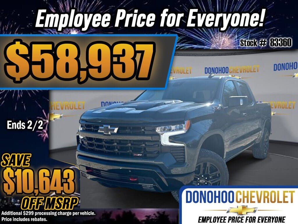 2026 Chevrolet Silverado 1500 LT Trail Boss Crew Cab 4WD