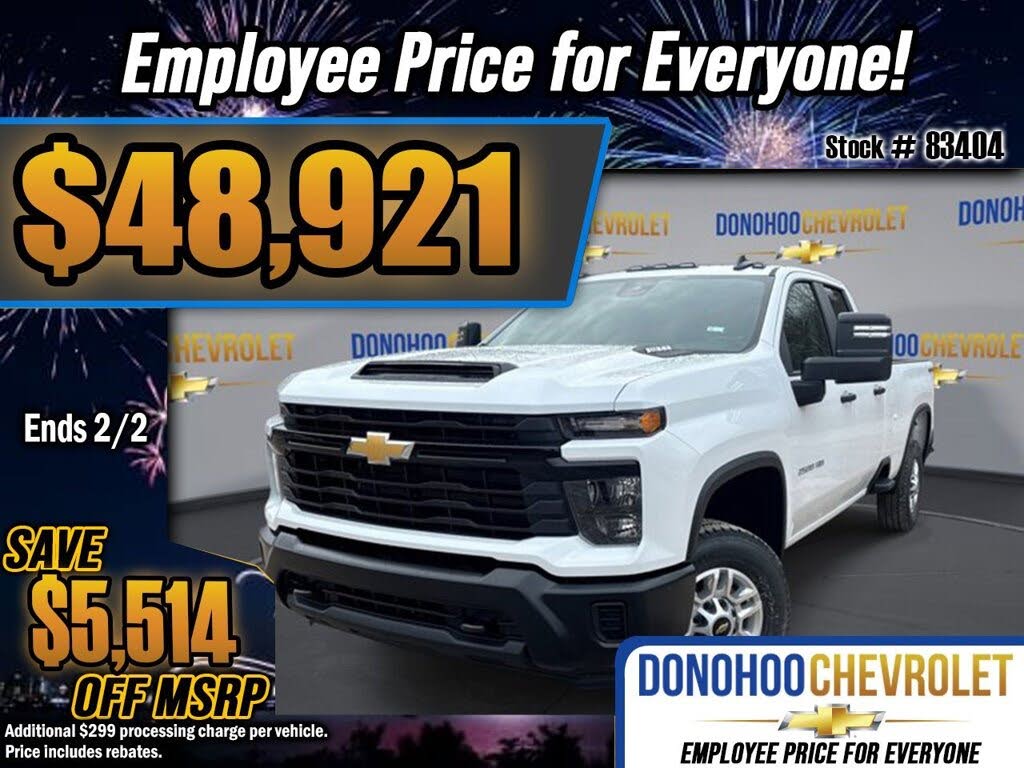 2026 Chevrolet Silverado 2500HD Work Truck Double Cab 4WD
