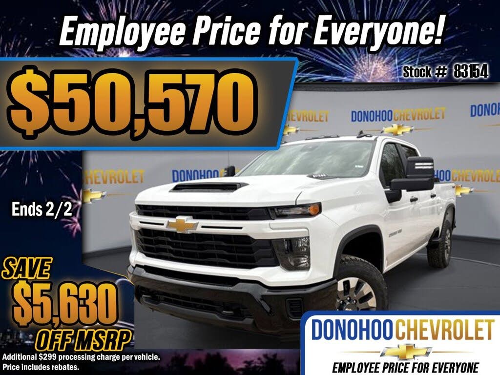 2026 Chevrolet Silverado 2500HD Custom Crew Cab 4WD