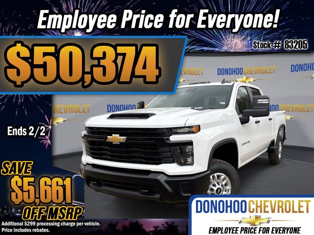 2026 Chevrolet Silverado 2500HD Work Truck Crew Cab 4WD