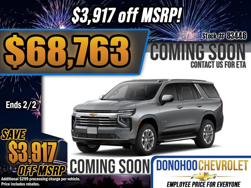 2026 Chevrolet Tahoe LT 4WD