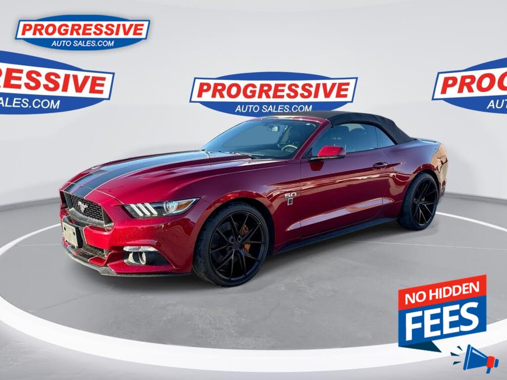 Ford Mustang GT Premium Convertible RWD 2017