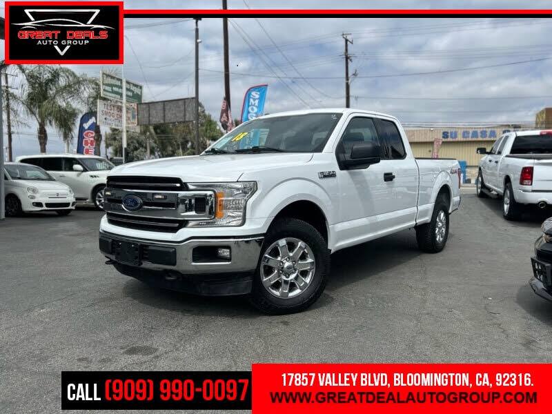 2018 Ford F-150 XLT SuperCab 4WD