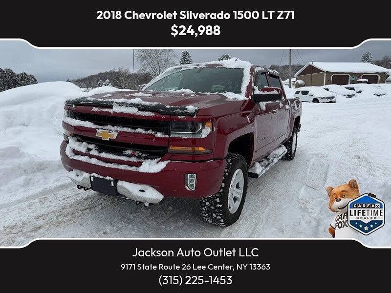 2018 Chevrolet Silverado 1500 LT Z71 Crew Cab 4WD