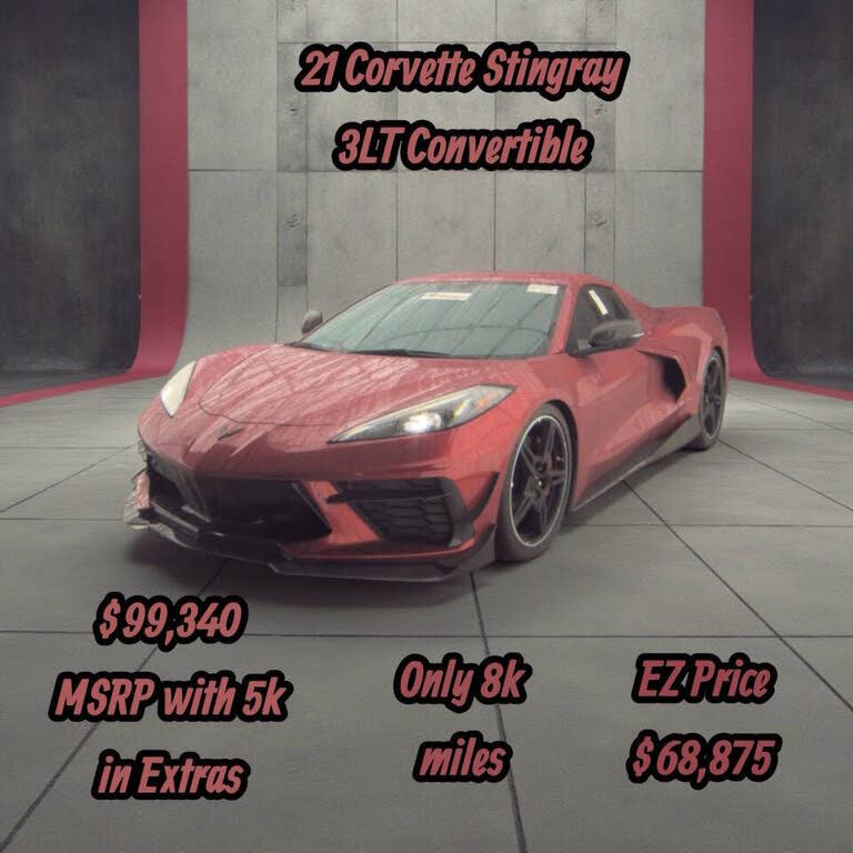 2021 Chevrolet Corvette Stingray 3LT Convertible RWD