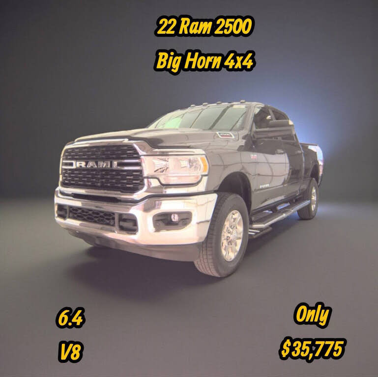 2022 RAM 2500 Big Horn Crew Cab 4WD