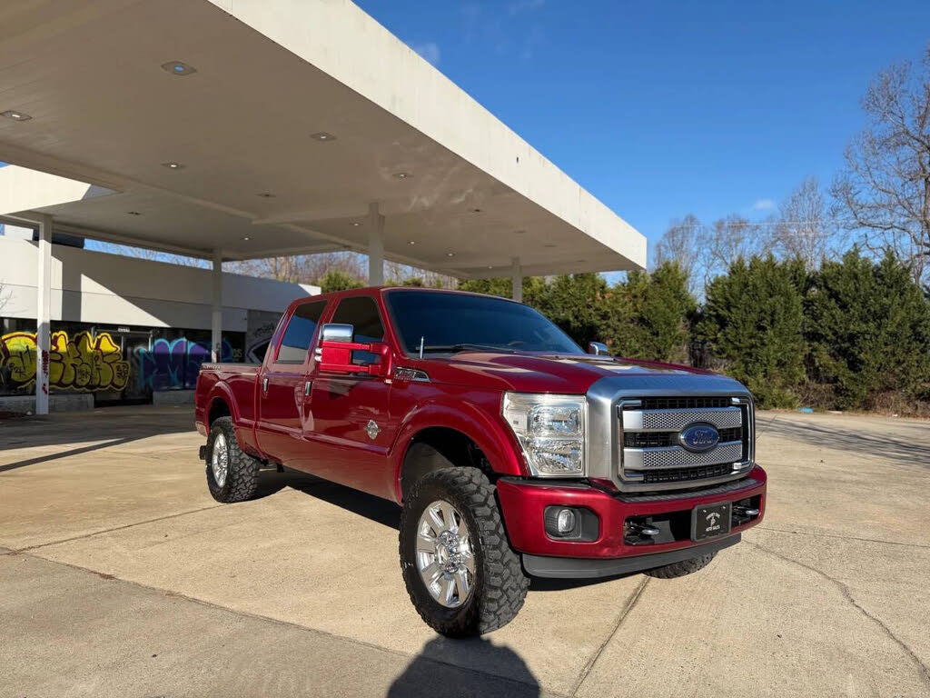 2013 Ford F-250 Super Duty Platinum Crew Cab 4WD