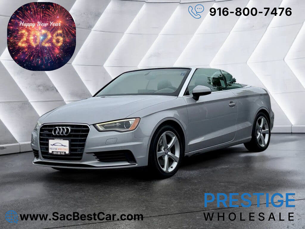 2015 Audi A3 2.0T quattro Premium Plus Cabriolet AWD