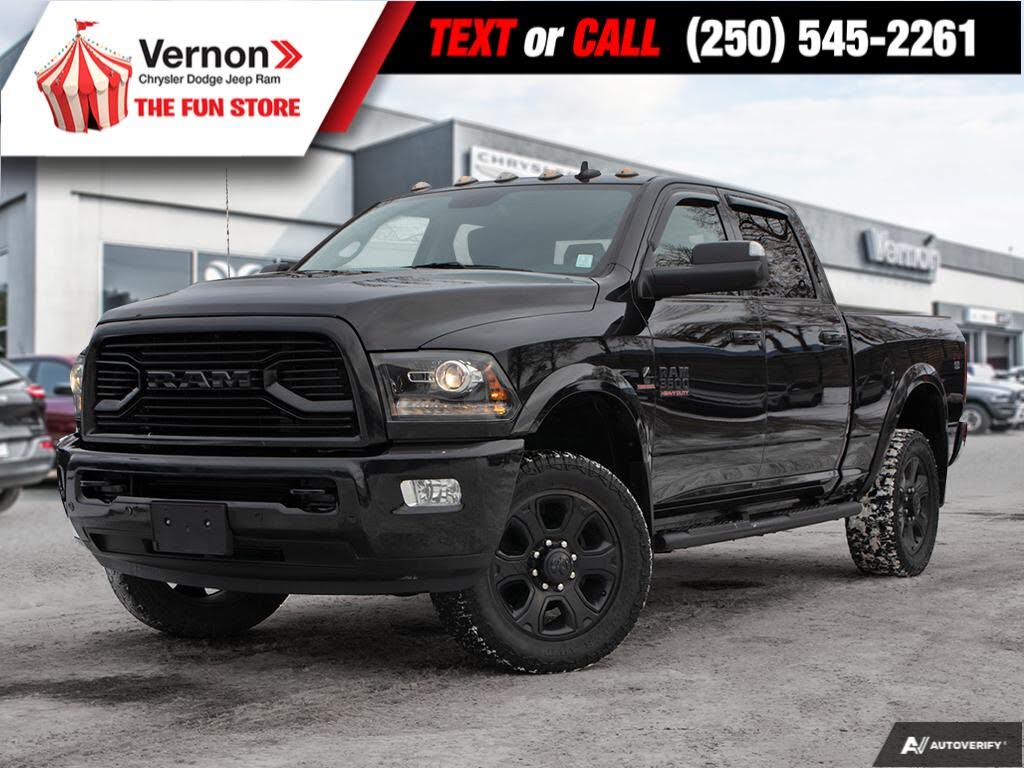 2018 RAM 3500 Laramie Crew Cab 4WD
