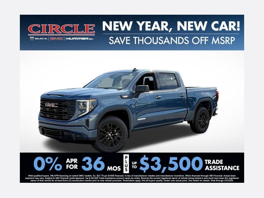 2026 GMC Sierra 1500 Elevation Crew Cab 4WD