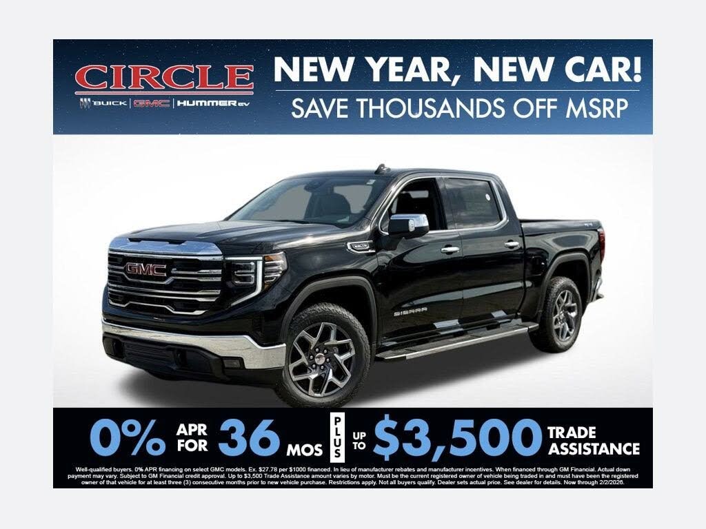 2026 GMC Sierra 1500 SLT Crew Cab 4WD