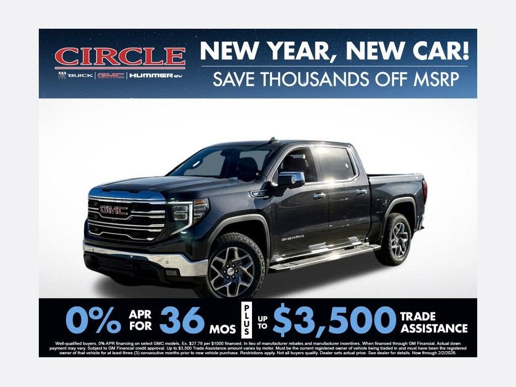 2026 GMC Sierra 1500 SLT Crew Cab 4WD