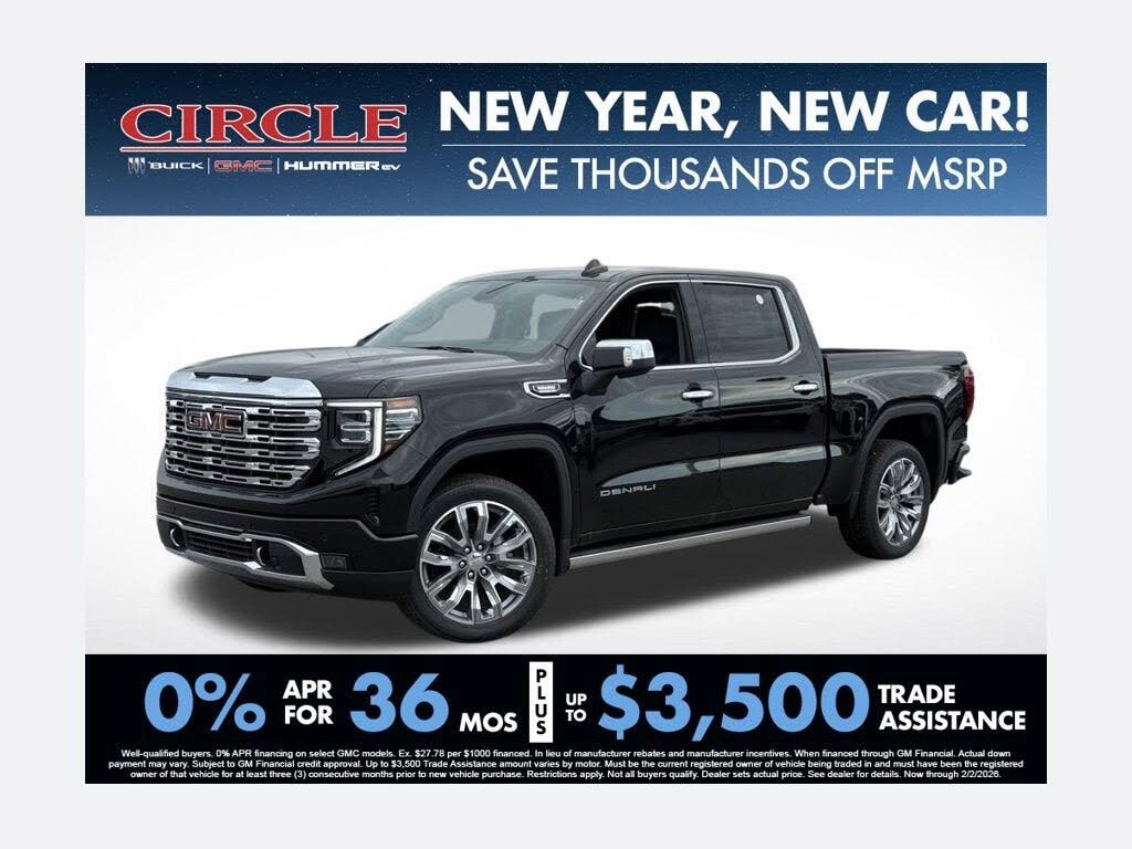 2026 GMC Sierra 1500 Denali Crew Cab 4WD