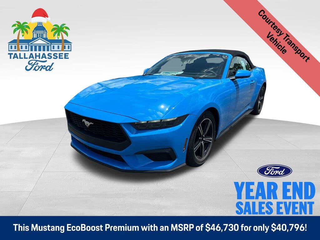 2025 Ford Mustang EcoBoost Premium Convertible RWD