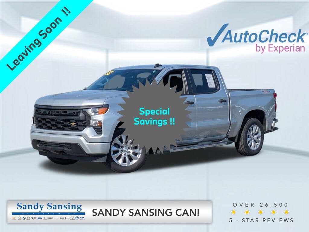 2022 Chevrolet Silverado 1500 Custom Crew Cab 4WD