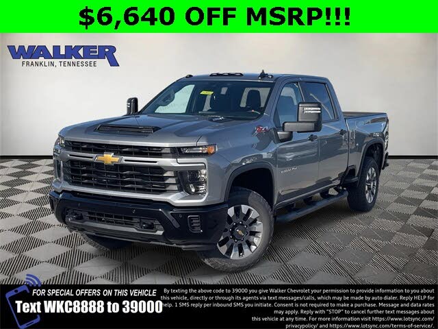 2026 Chevrolet Silverado 2500HD Custom Crew Cab 4WD