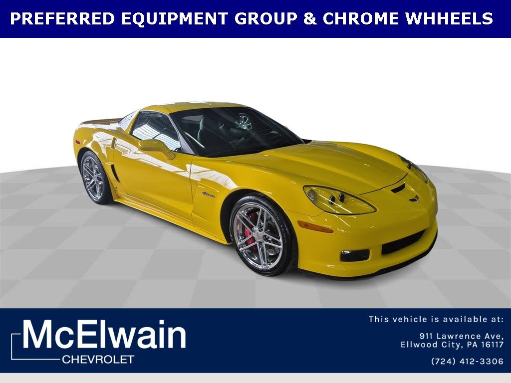2009 Chevrolet Corvette Z06 3LZ Coupe RWD