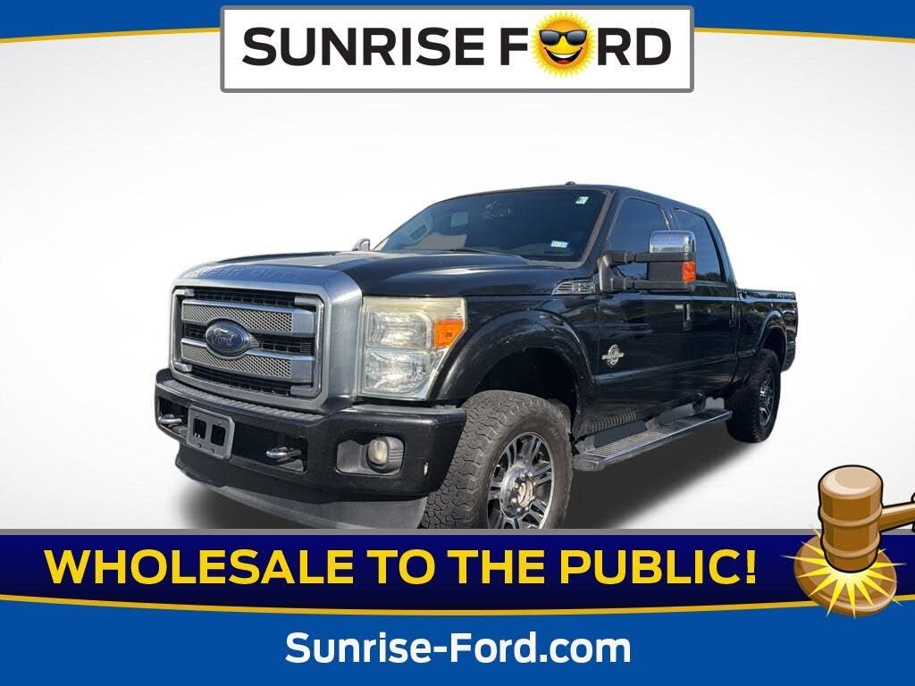 2015 Ford F-250 Super Duty Platinum Crew Cab 4WD