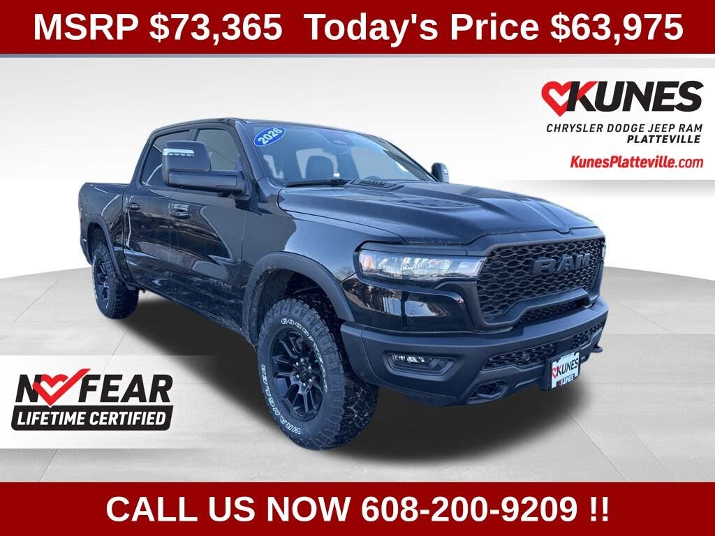 2026 RAM 1500 Rebel Crew Cab 4WD