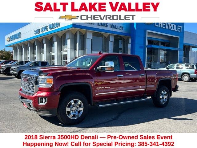 2018 GMC Sierra 3500HD Denali Crew Cab LB DRW 4WD