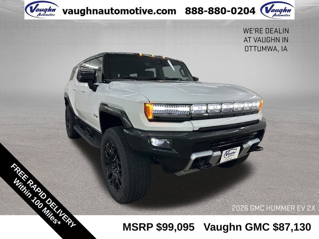 2026 GMC Hummer EV SUV 2X AWD