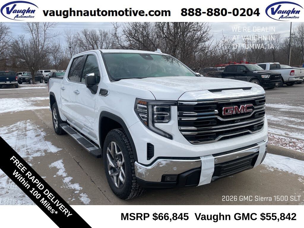 2026 GMC Sierra 1500 SLT Crew Cab 4WD