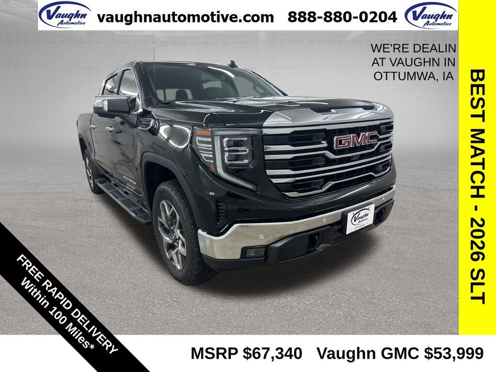 2026 GMC Sierra 1500 SLT Crew Cab 4WD