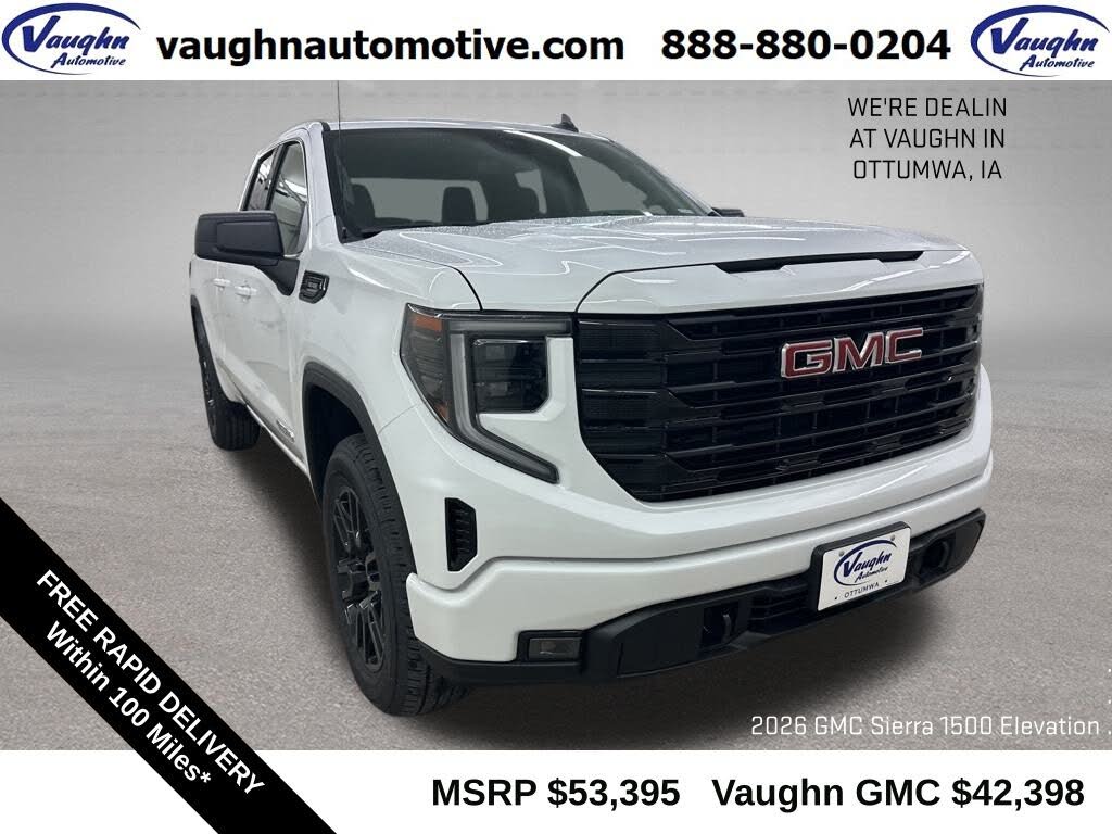 2026 GMC Sierra 1500 Elevation Standard Double Cab 4WD