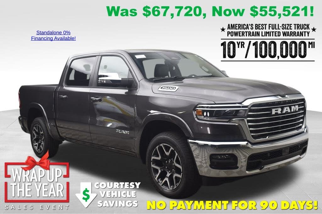 2026 RAM 1500 Laramie Crew Cab 4WD