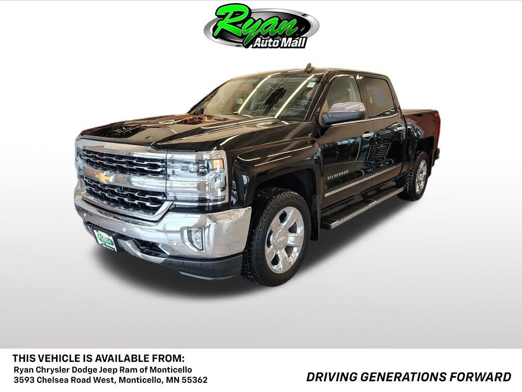 2018 Chevrolet Silverado 1500 LTZ Crew Cab 4WD