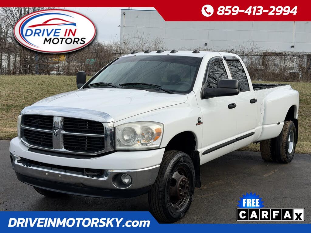 2007 Dodge RAM 3500 SLT Quad Cab LB DRW 4WD