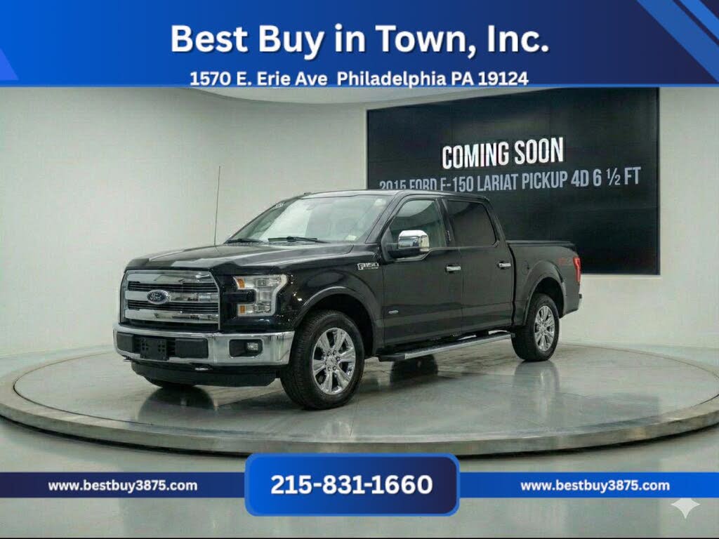 2015 Ford F-150 Lariat SuperCrew LB 4WD