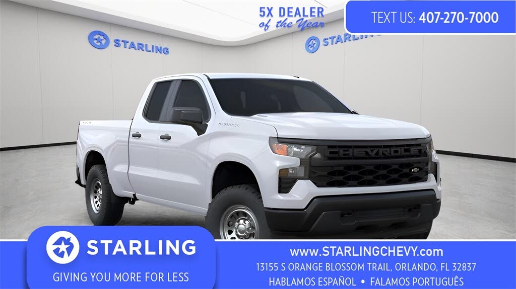 2026 Chevrolet Silverado 1500 Work Truck Double Cab 4WD