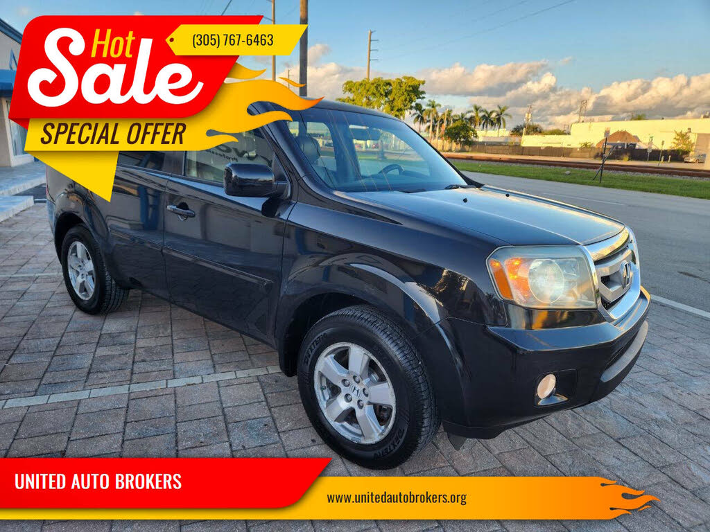 2011 Honda Pilot EX-L with DVD 4WD