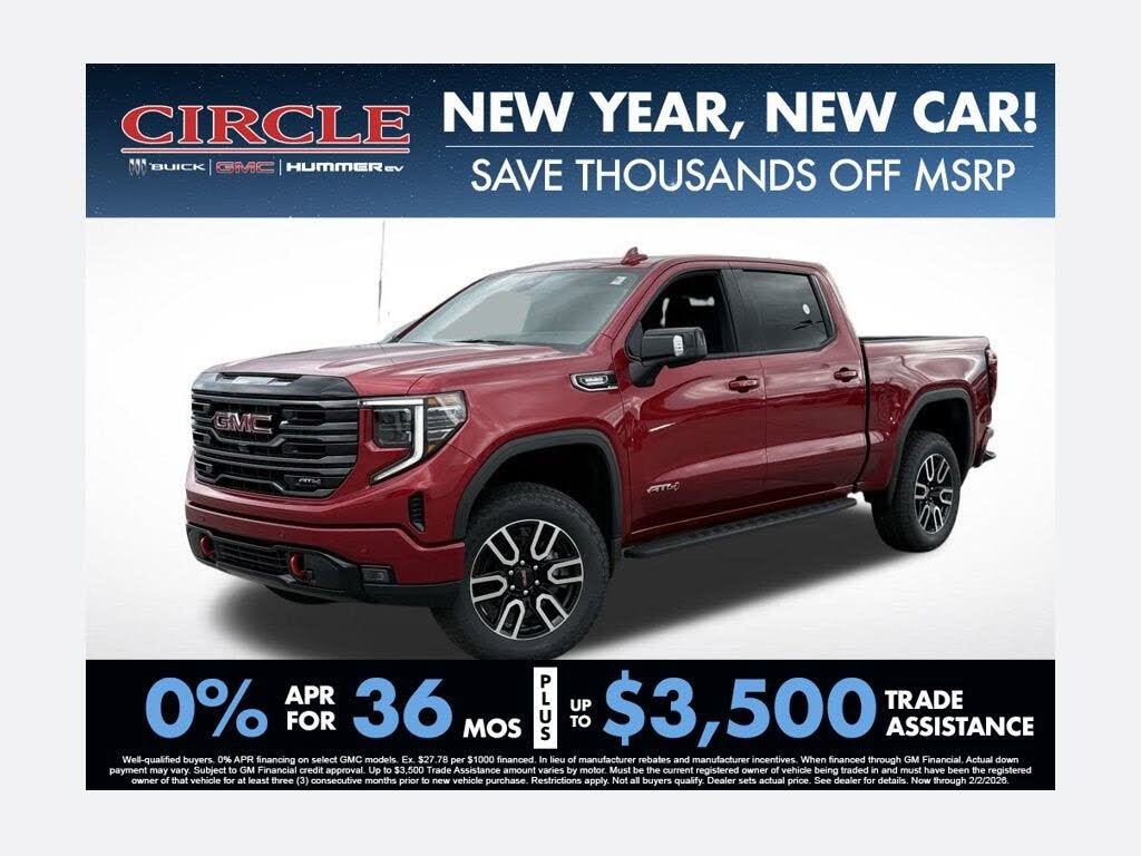 2026 GMC Sierra 1500 AT4 Crew Cab 4WD