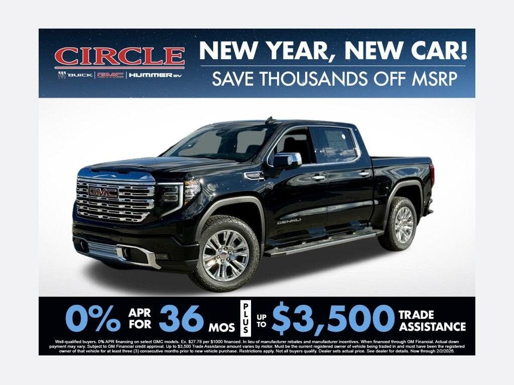 2026 GMC Sierra 1500 Denali Crew Cab 4WD